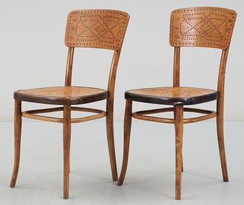 STOLAR, ett par, Thonet Wien, 1900-talets början.