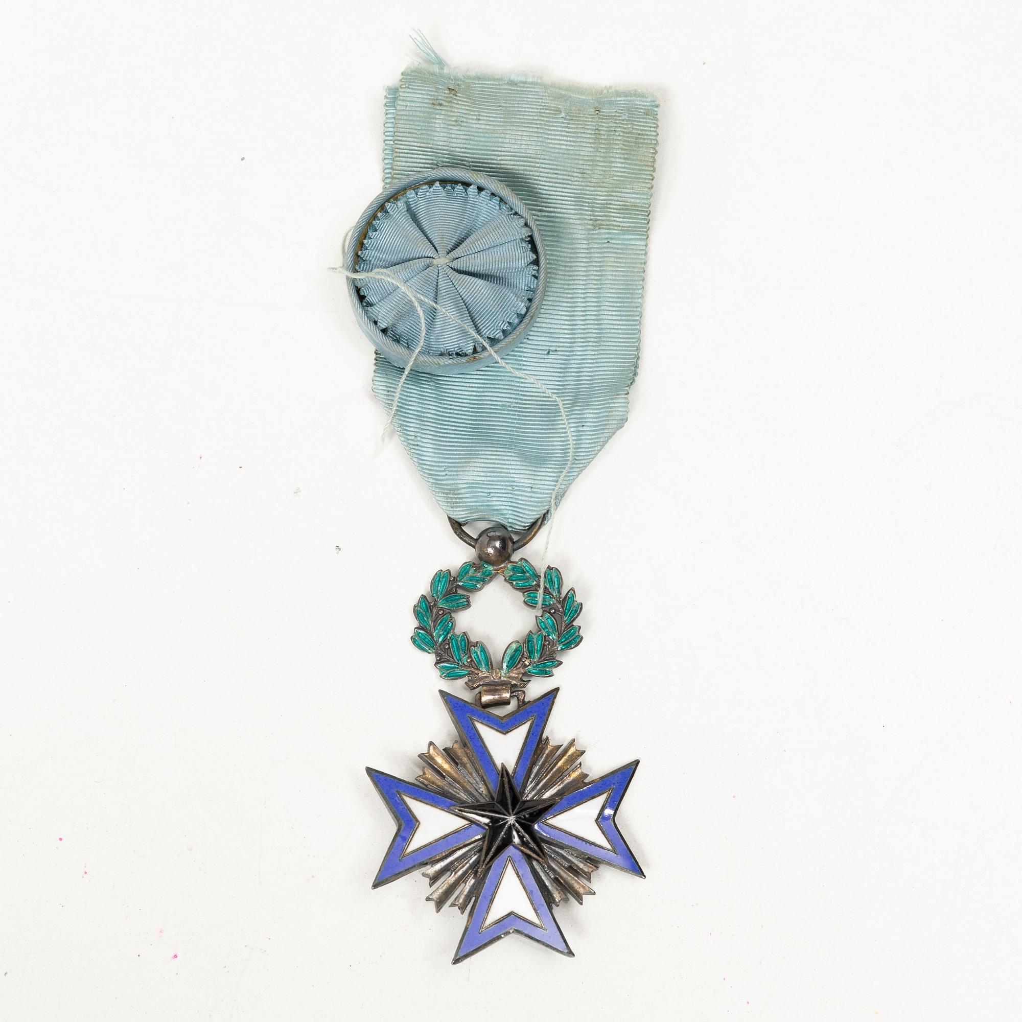 Order of the Black Star, Benin, Knight's cross.