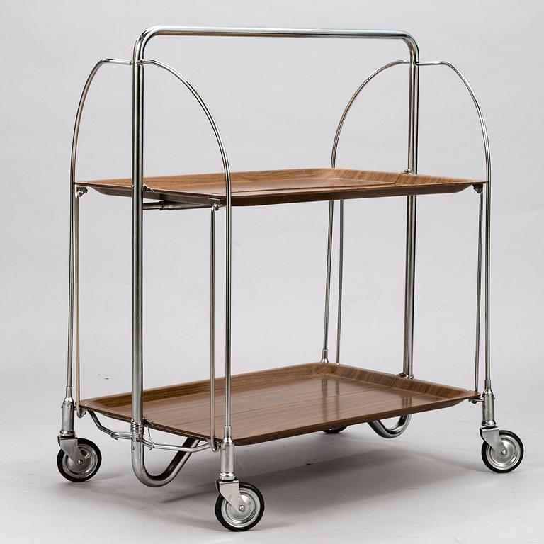 A mid 20th century tea trolley.