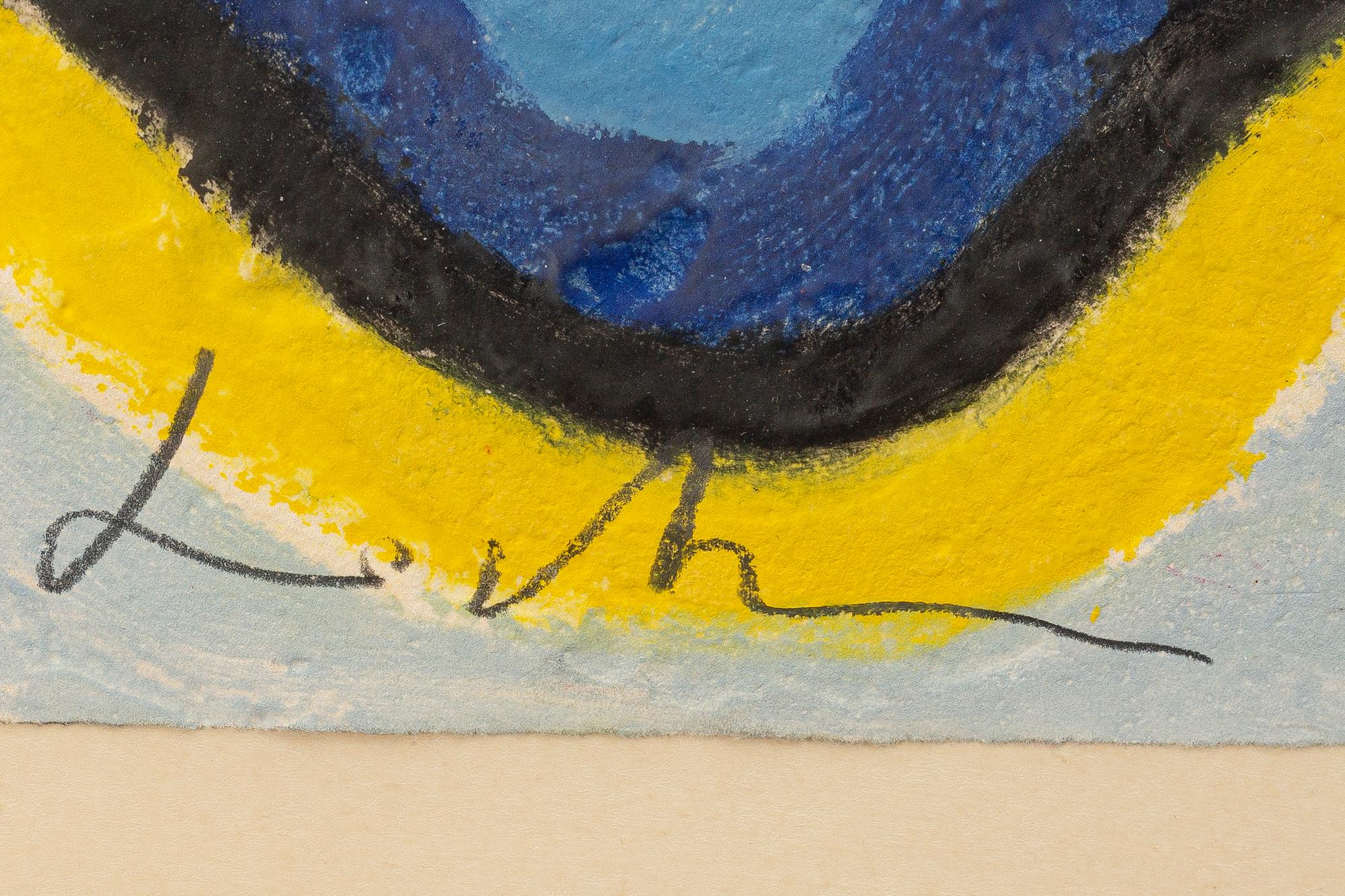 Bengt Lindström, White figure.