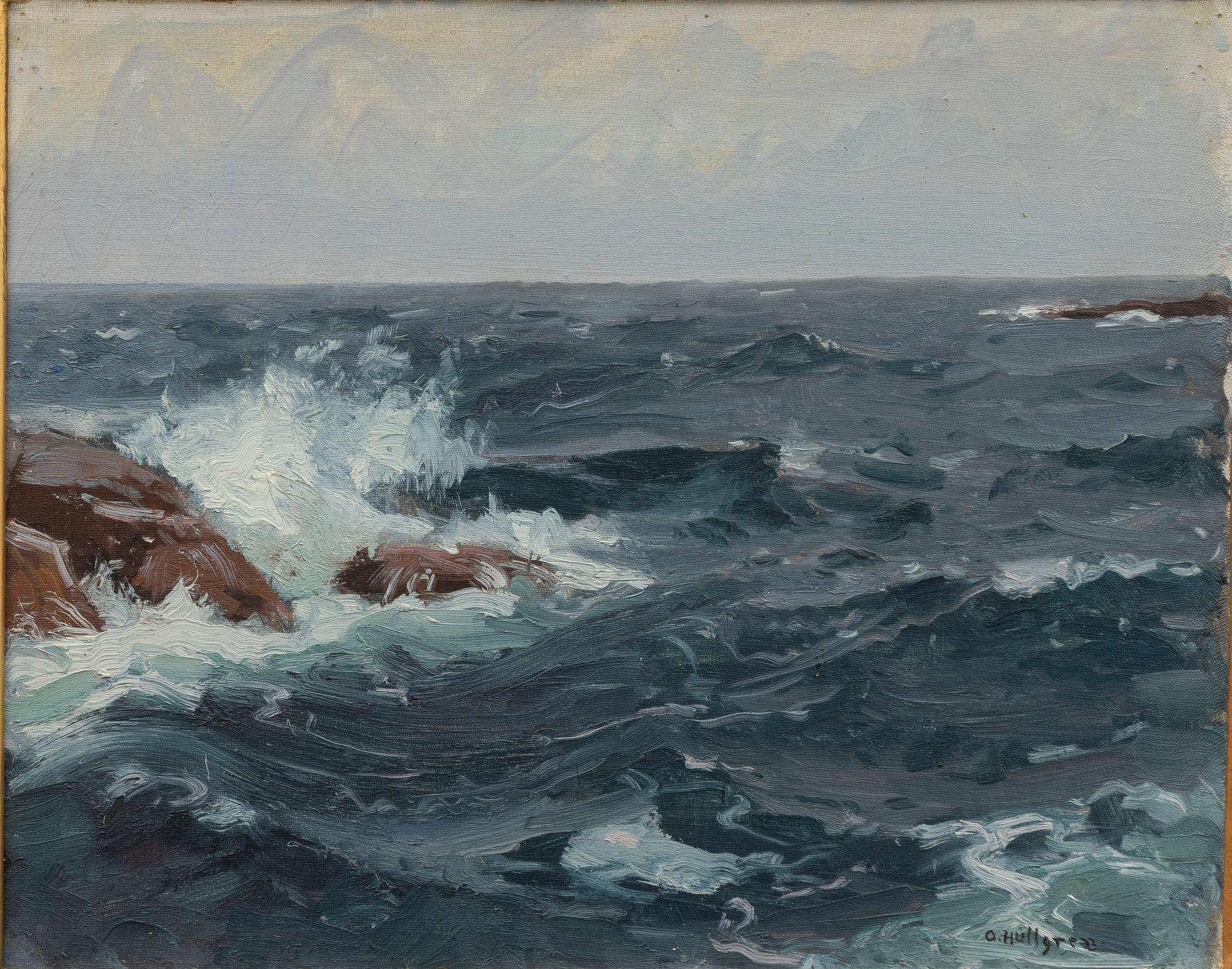 Oscar Hullgren, Bränningar.