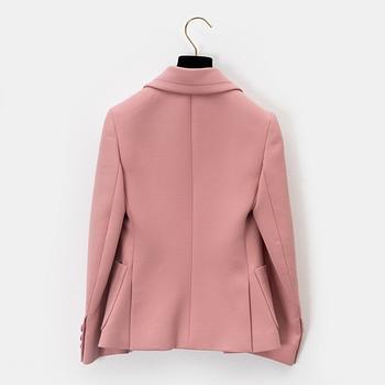 Prada, a jacket and pants in virgin wool, size 36.