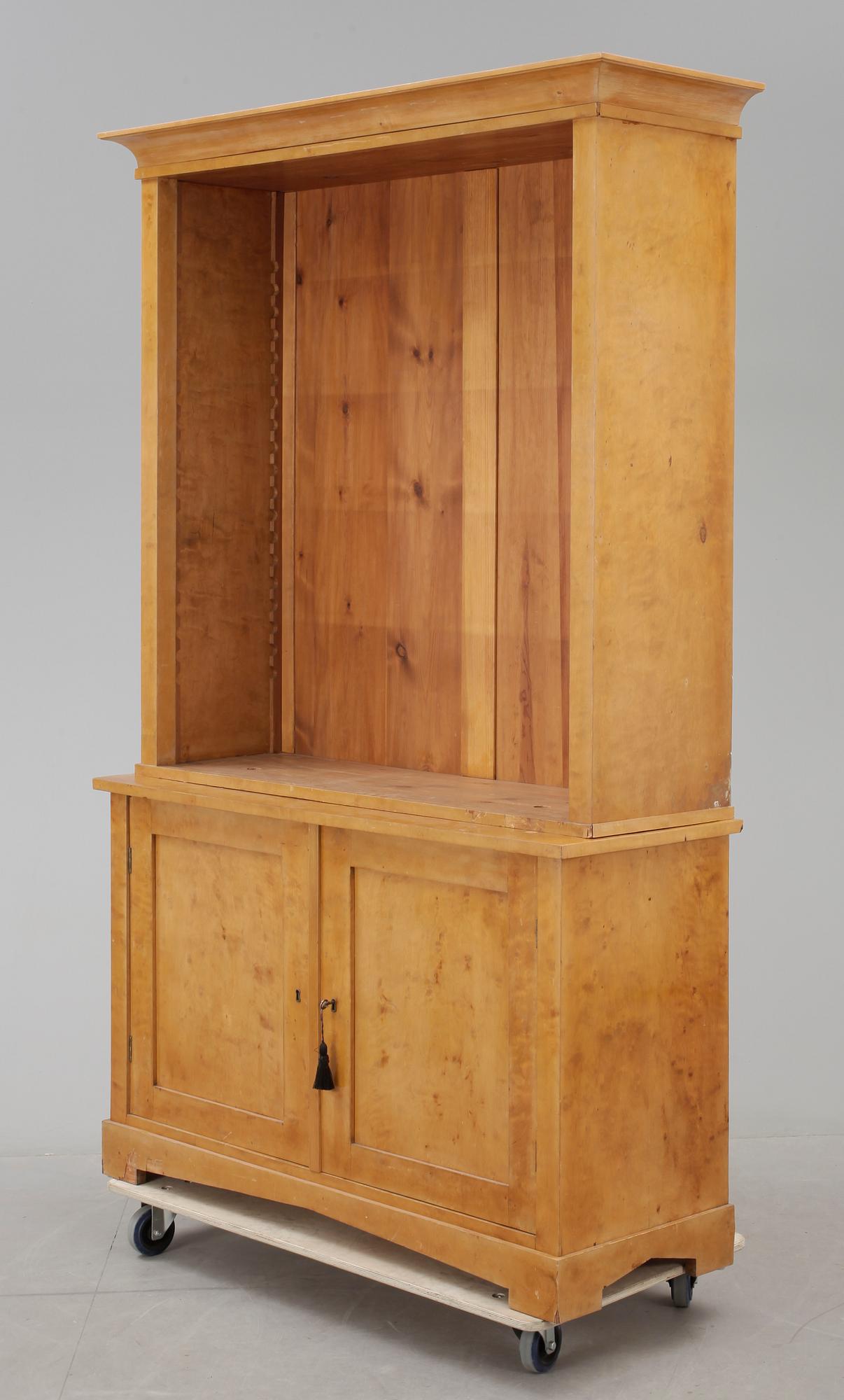 BOKSKÅP, Karl-Johanstil, 1800/1900-tal.