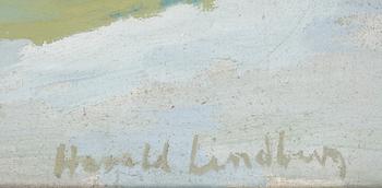 HARALD LINDBERG, olja på duk, sign.
