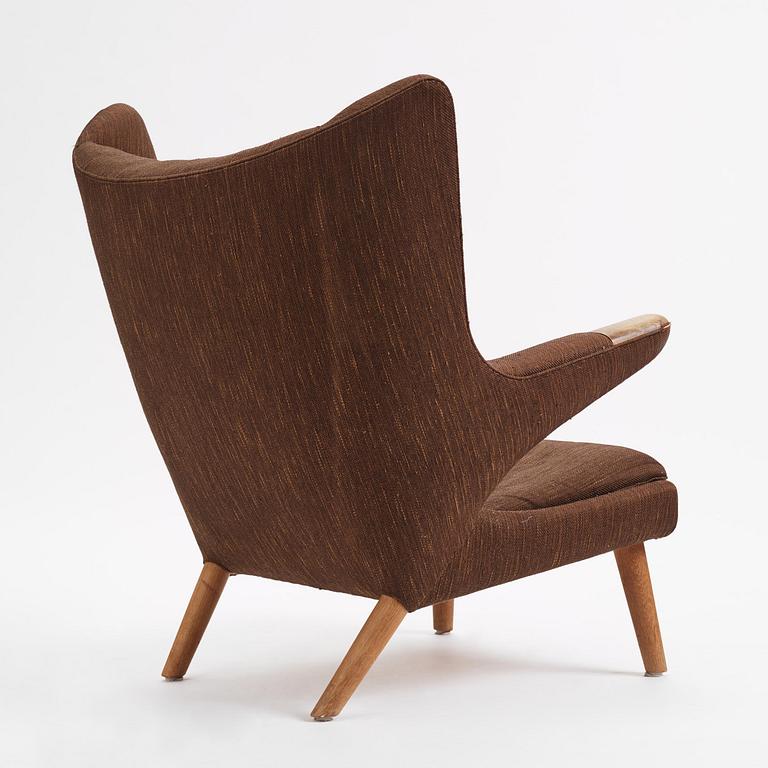 Hans J. Wegner, fåtölj, "Bamse", AP-stolen, Danmark, 1950-60-tal.