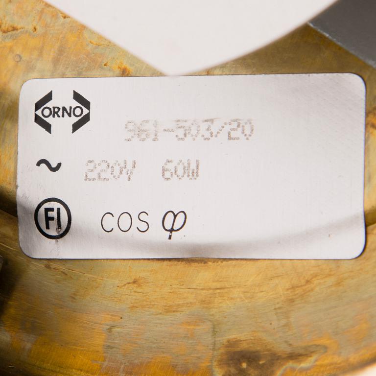 KLAUS MICHALIK, taklampa, modell 961-503,  "Bau" tillverkare Orno, 1960-tal.