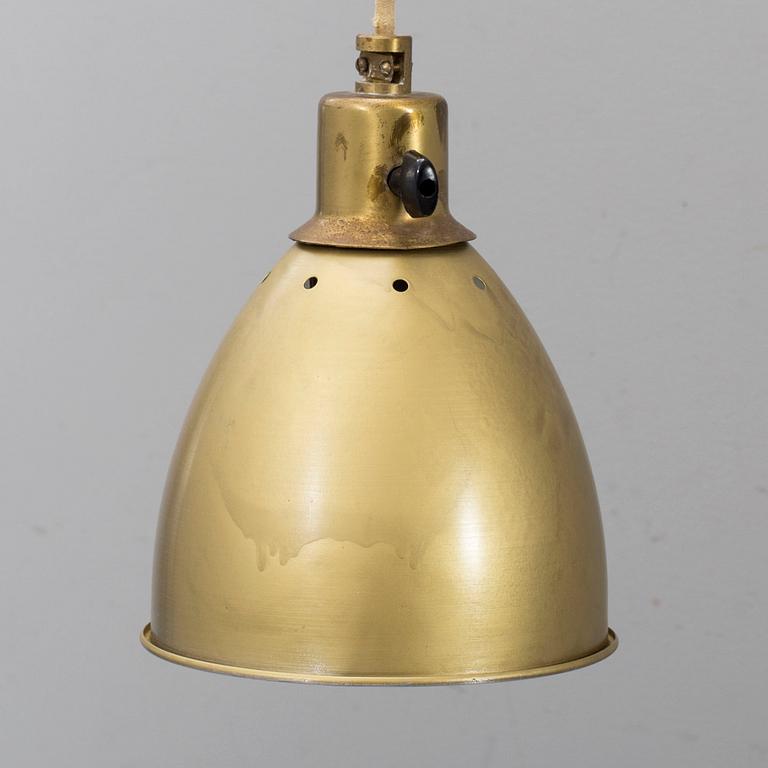 VÄGGLAMPA, utdragbar, 1940-50-tal.