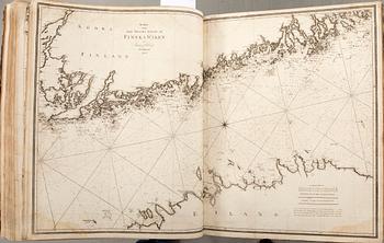 Gustaf af Klint, bok, "Sweriges Sjö-Atlas",  1797-1815.