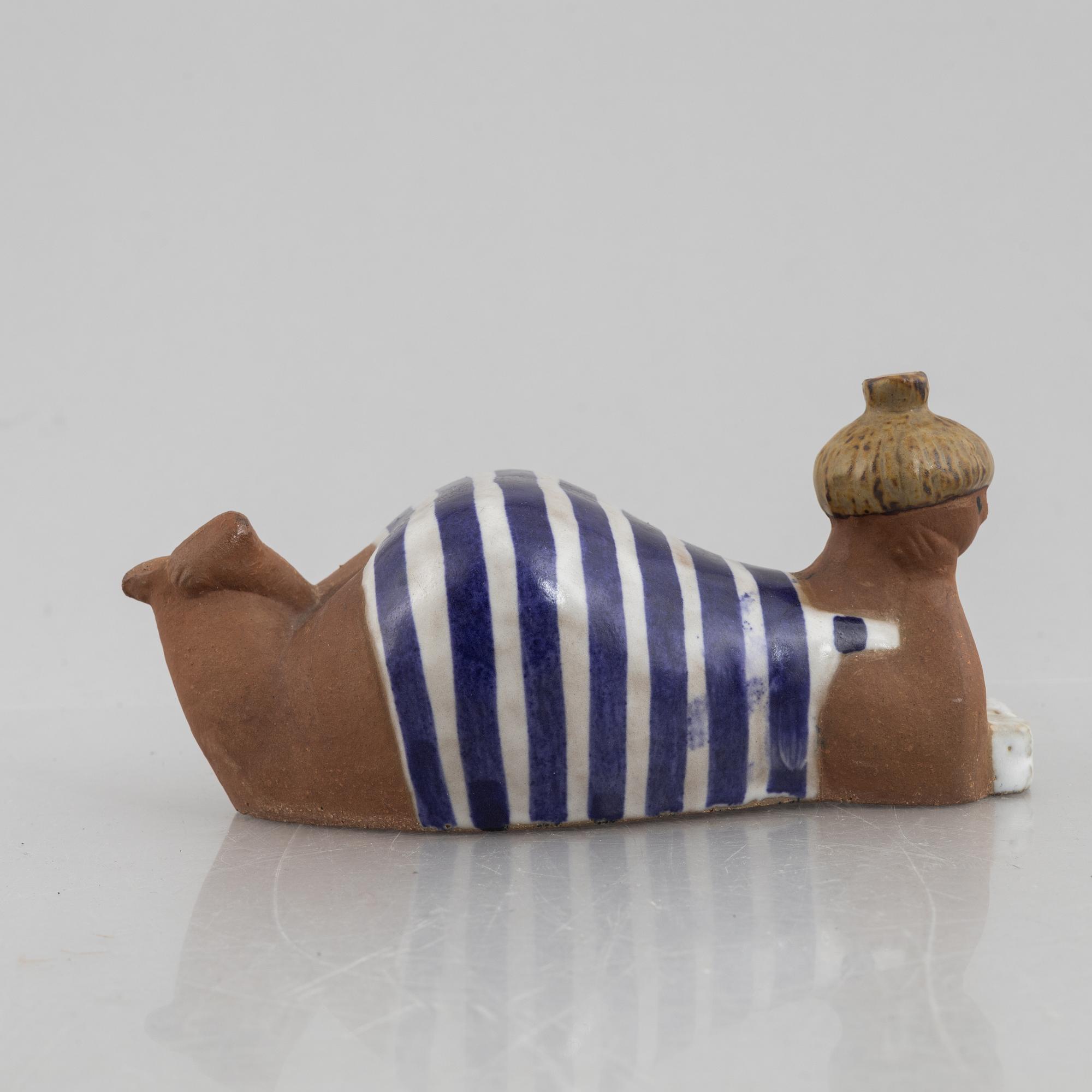 Lisa Larson, figurine, "Beata" from the series "The ABC Girls", Gustavsberg.