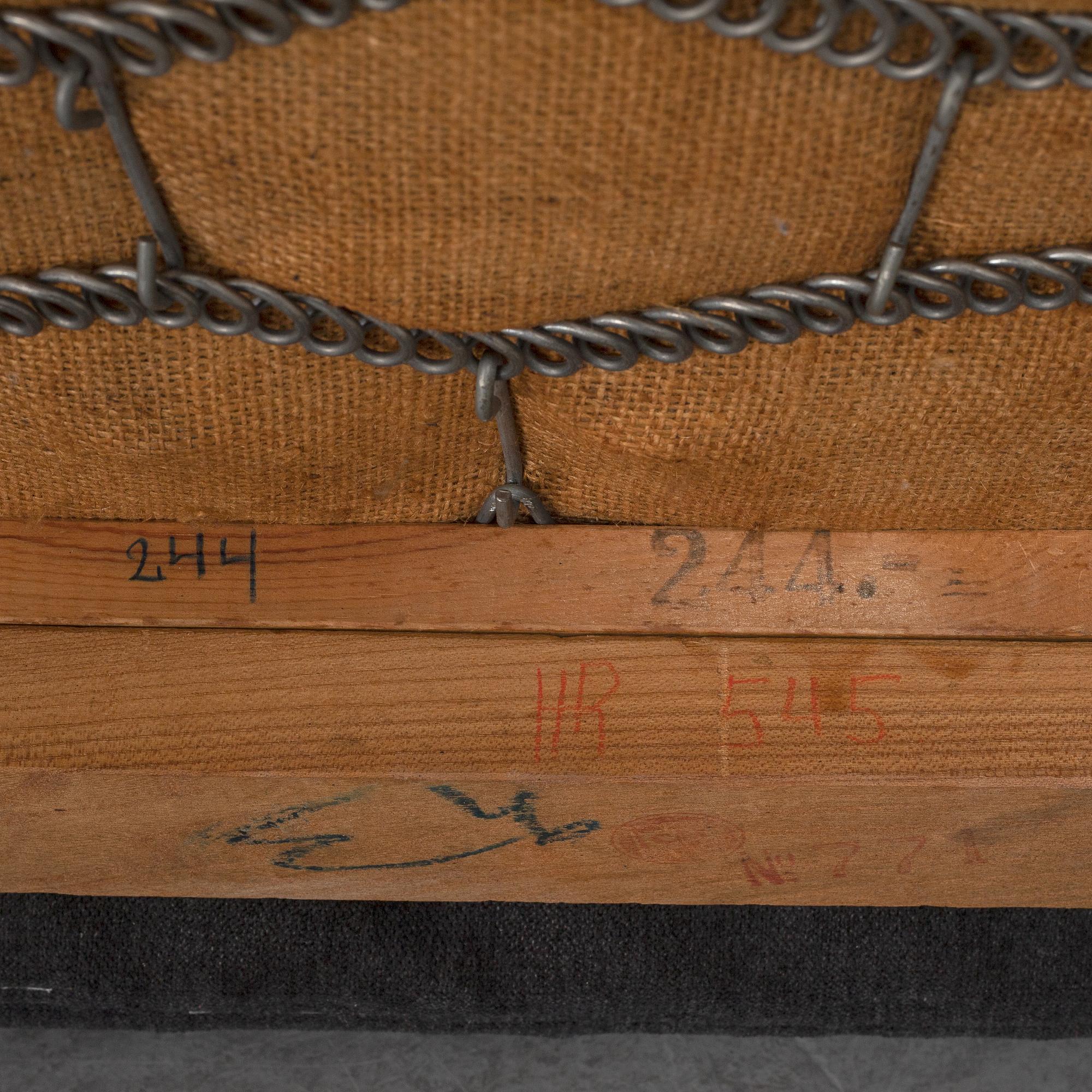 Eva och Nils Koppel, a set of two easy chairs, for Slagelse Møbelværk, Denmark circa 1948-50.