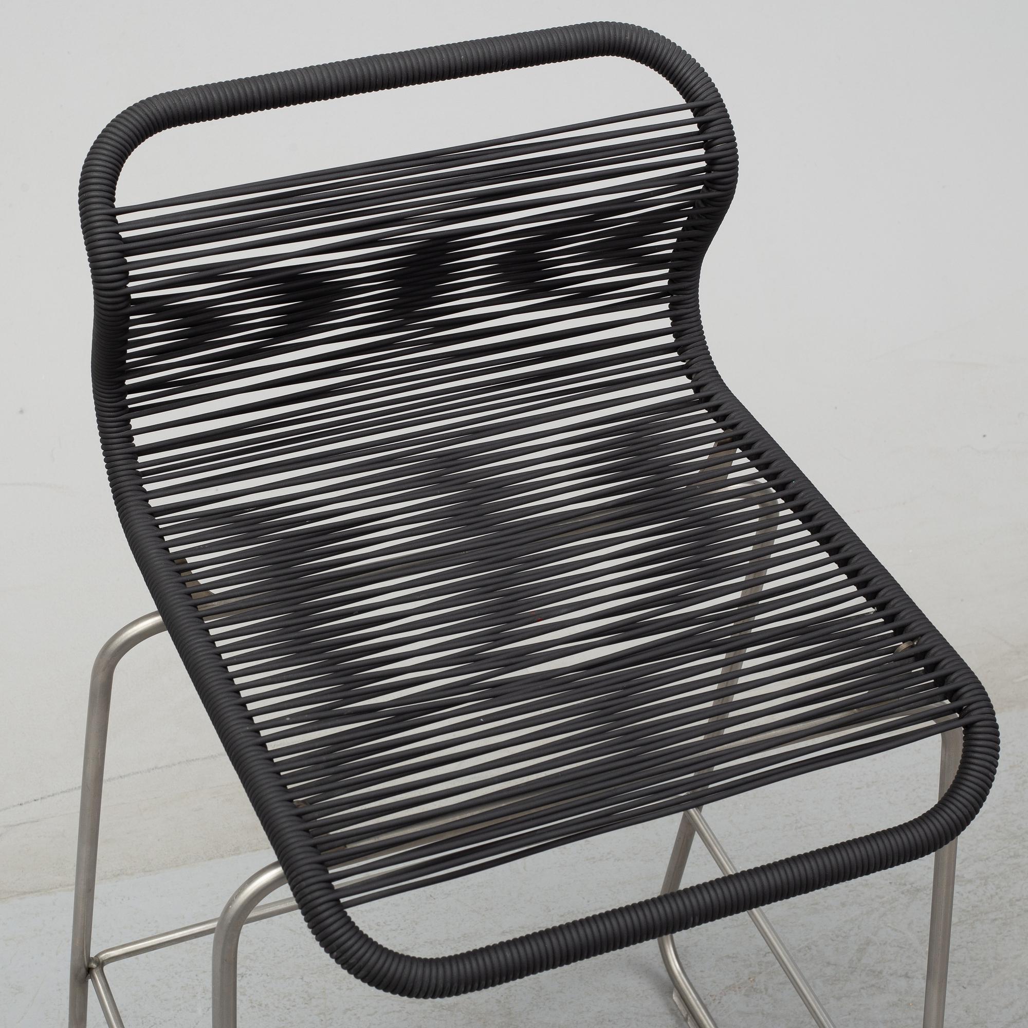 A pair of 'Tivoli' chairs by Verner Panton.