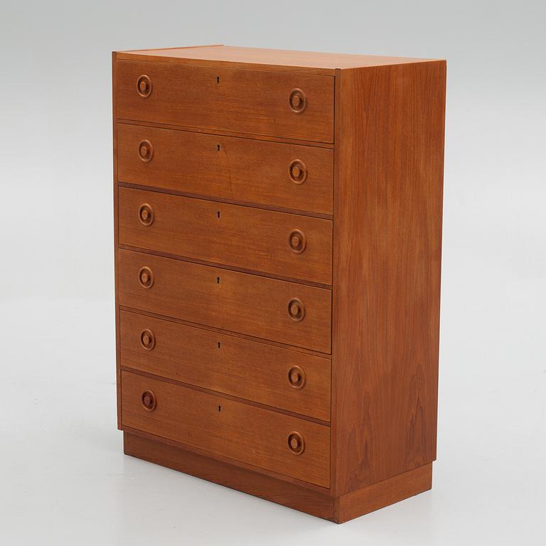 A model '600T' chest of drawers, Erik Franssons Fabriker AB, 1950s/60s.