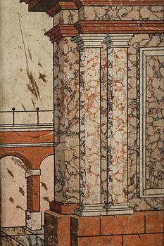 KABINETTSKÅP, barock, 1600-tal.