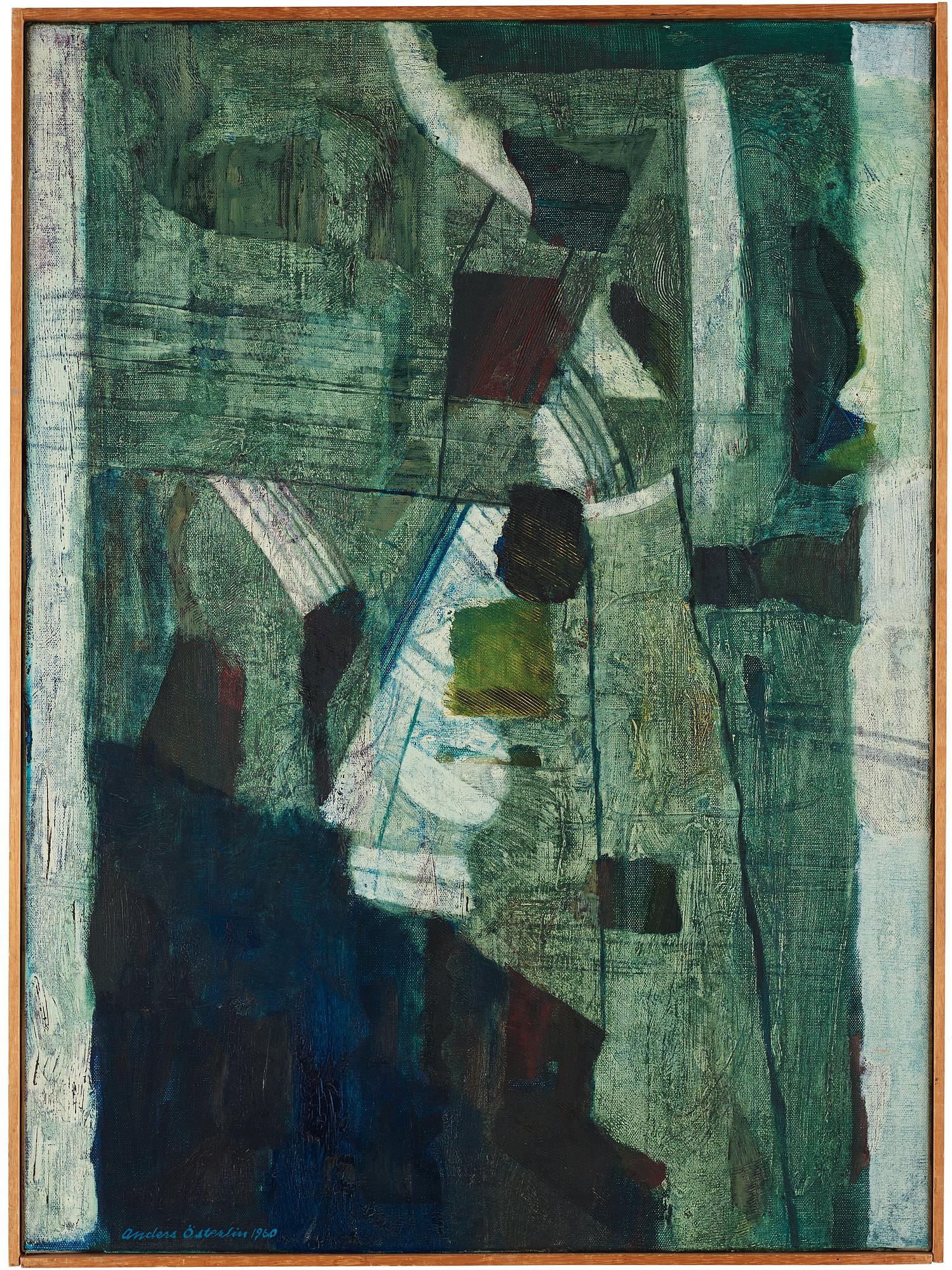 ANDERS ÖSTERLIN, olja på duk, signerad och daterad 1960.