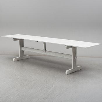 A Swedish modern painted pine table.