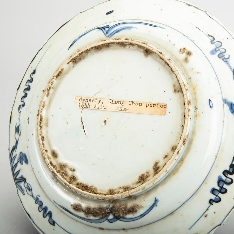 FAT, Kina Mingdynastin, Wanli (1572-1620) porslin.