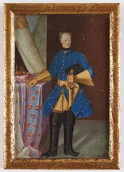 David von Krafft, after, "Charles XII" (1682-1718).