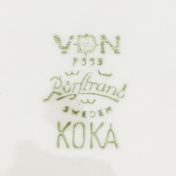 Hertha Bengtson, a 36 piece 'Koka Blå' porcelain service from Rörstrand.
