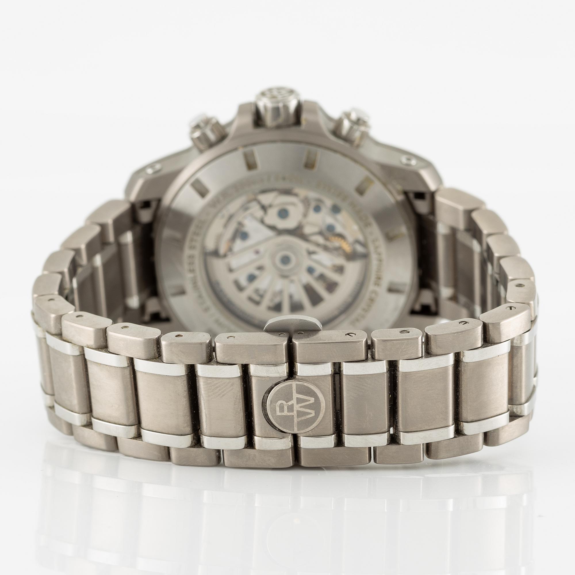 Raymond Weil, Nabucco, chronograph, wristwatch, 46 mm.