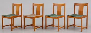 STOLAR, 8 st, ur NK:s Triva-serie, tillverkade vid NK:s verkstäder i Nyköping, 1960-tal.