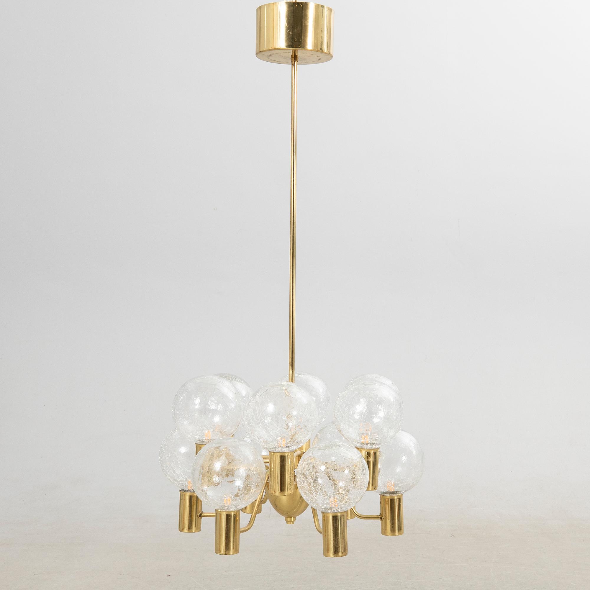 Hans-Agne Jakobsson, taklampa, "Patricia T-372-12", Markaryd, 1900-talets andra hälft.