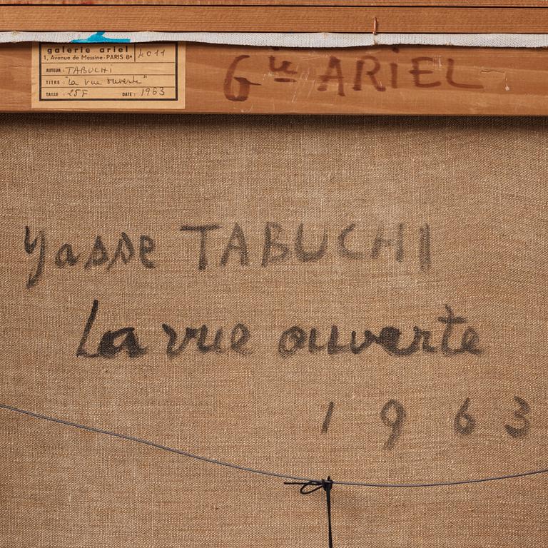 Yasse Tabuchi, "La vue ouverte".