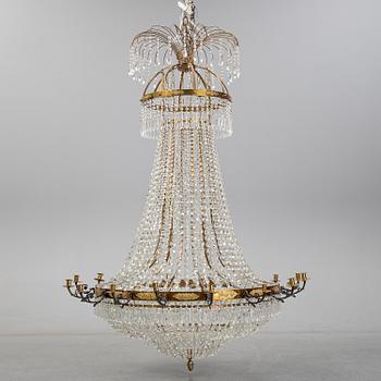 LJUSKRONA, empirestil, 1900-talets slut. - Bukowskis