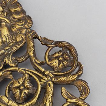 Speglar, ett par, barockstil, 1800-tal.