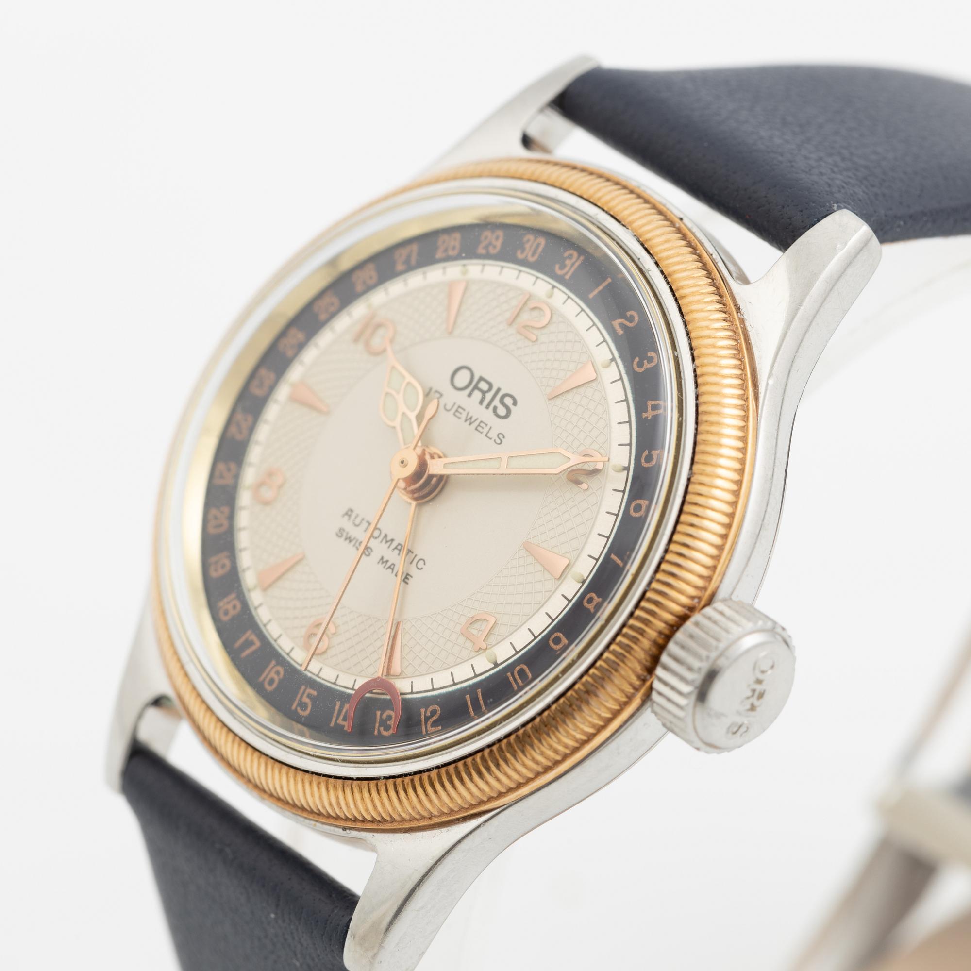 Oris, Big Crown, Pointer Date, wristwatch, 32 mm.