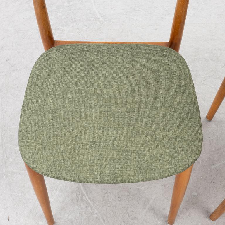 Four chairs, 1960s.