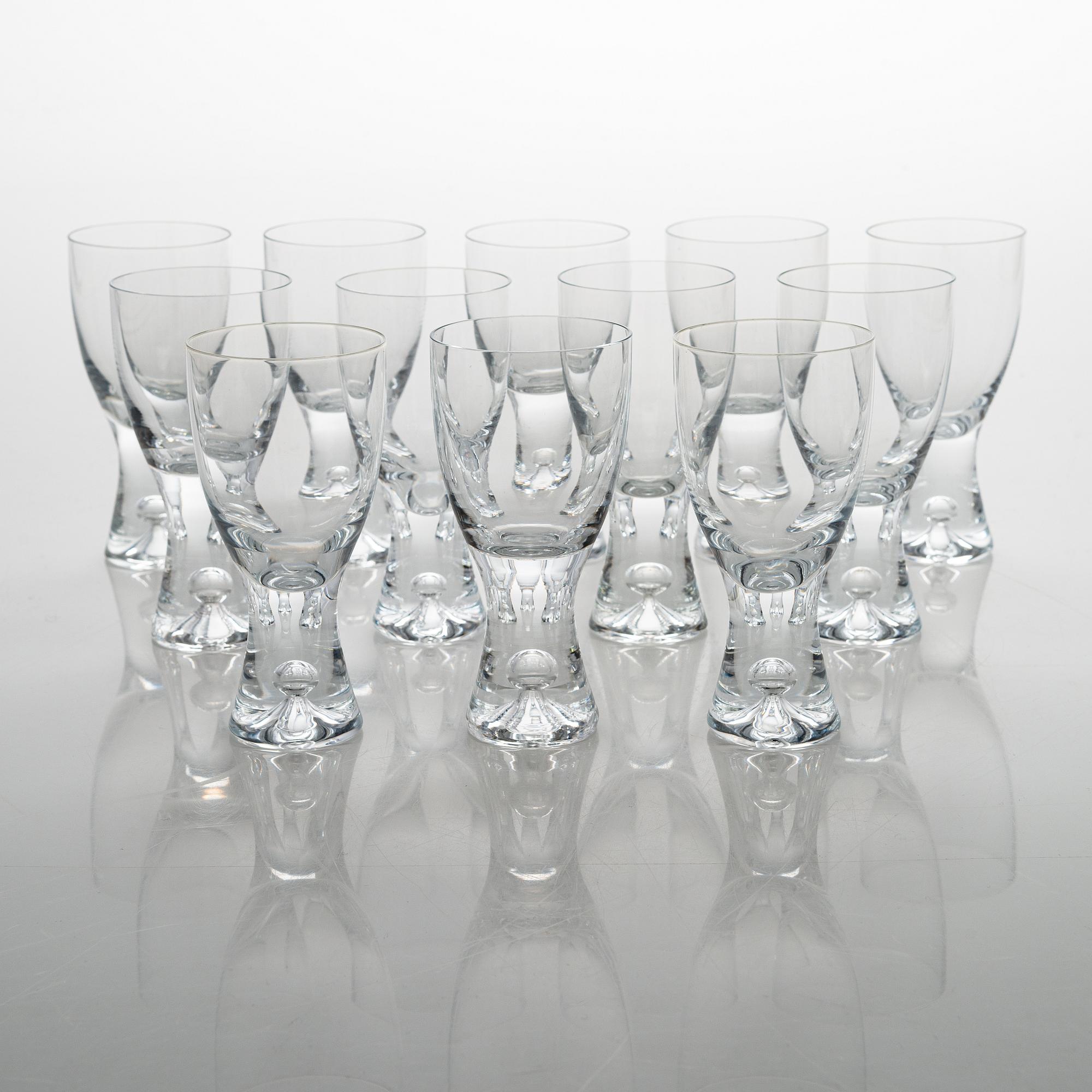 Tapio Wirkkala, A 50-piece set of 'Tapio' glassware for Iittala, Finland, model 2101.