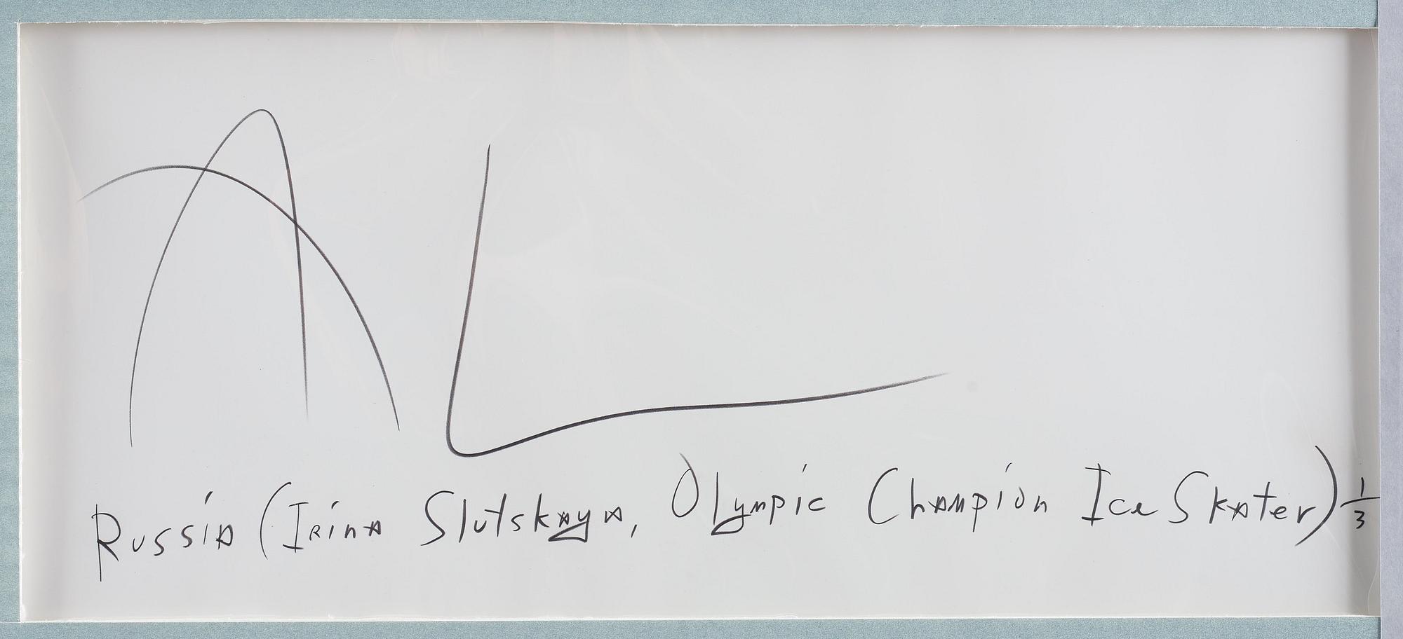 Andres Serrano, "Russia (Irina Slutskaya, Olympic Champion...)", 2005.
