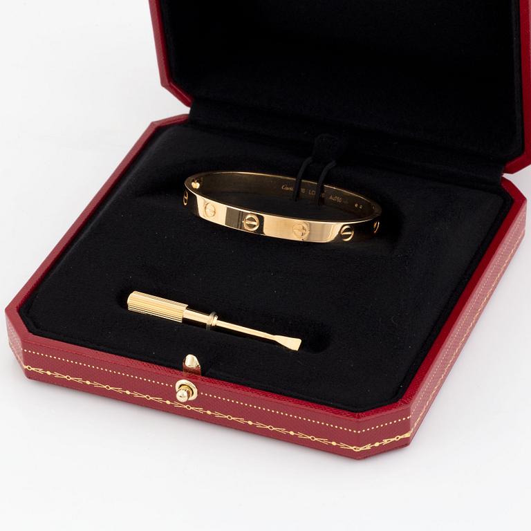 Cartier armband "Love" 18K guld.