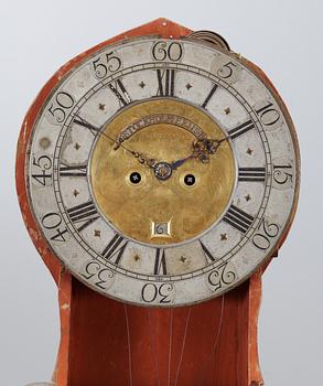 A Swedish 18th Century long case clock by P. Ernst.