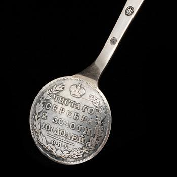BESTICKSERVISDELAR, 96 st, silver, Danmark, 1900-tal. Vikt 3 600 g.