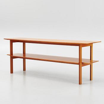 Josef Frank, a model 648 mahogany table, Svenskt Tenn, post 1985.