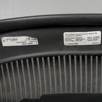 KONTORSTOL "Aeron Chair", Herman Miller.