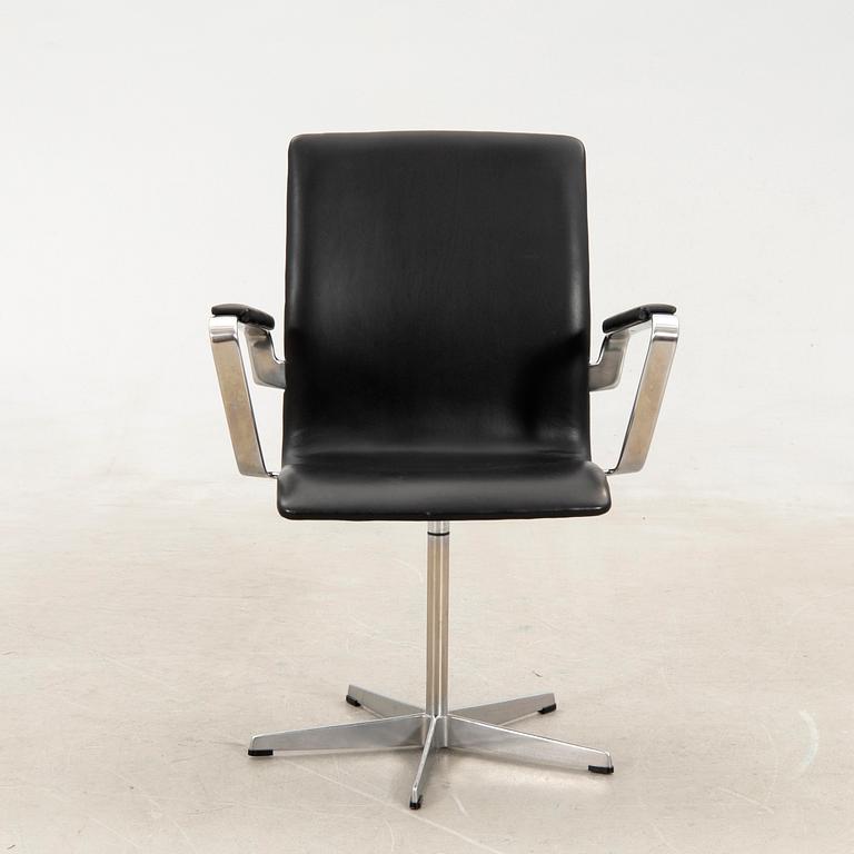 Arne Jacobsen, armchair/office chair "Oxford" for Fritz Hansen Denmark,