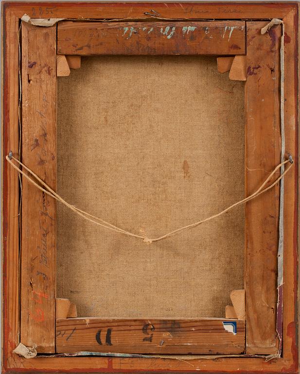 STINA TIRÉN, olja på duk, sign.