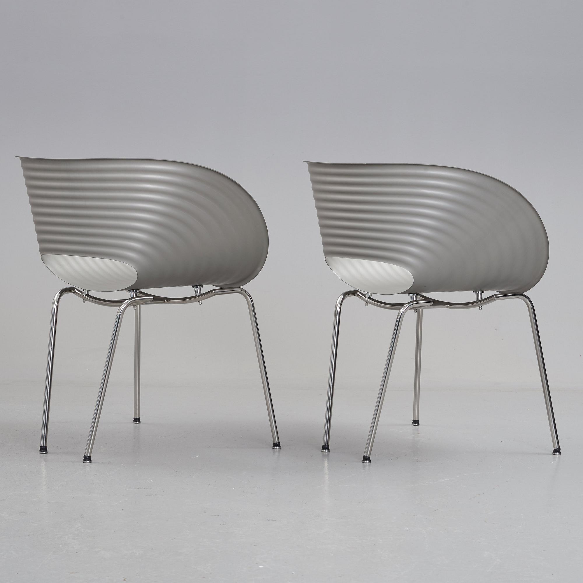 RON ARAD, stolar, ett par "Tom Vac chairs", 1997, Ron Arad Associates, upplaga om 500 exemplar.