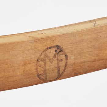 Axel Larsson, a rare set of eight chairs model "1030", Svenska Möbelfabrikerna, Bodafors, 1930s.