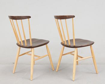 PINNSTOLAR, ett par, Nässjö, omkring 1900-talets mitt.