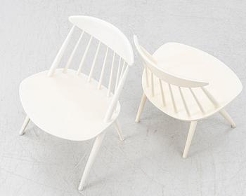 Gillis Lundgren, a pair of 'Jo' chairs, IKEA, 1960's.