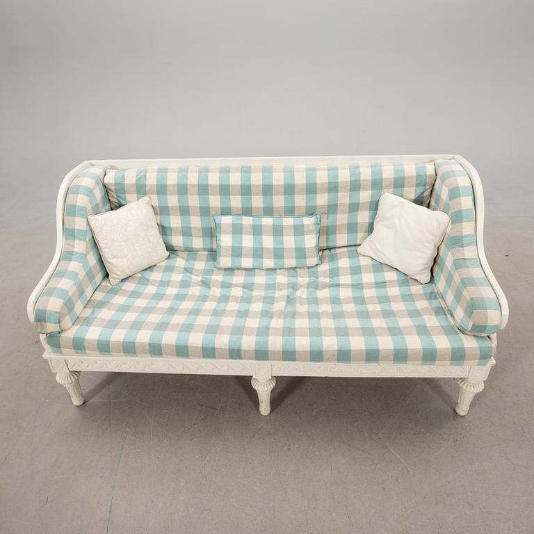 Tray sofa, Gustavian style, first half of the 20th century.