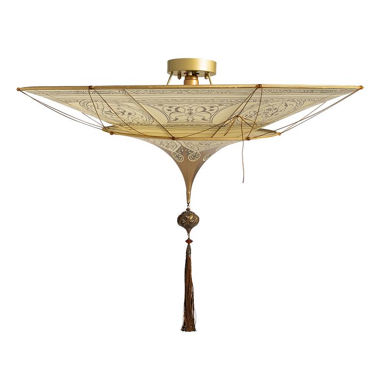 Mariano Fortuny, taklampa, "Scheherazade", Venetia Studium, Venedig, Italien, 2008.
