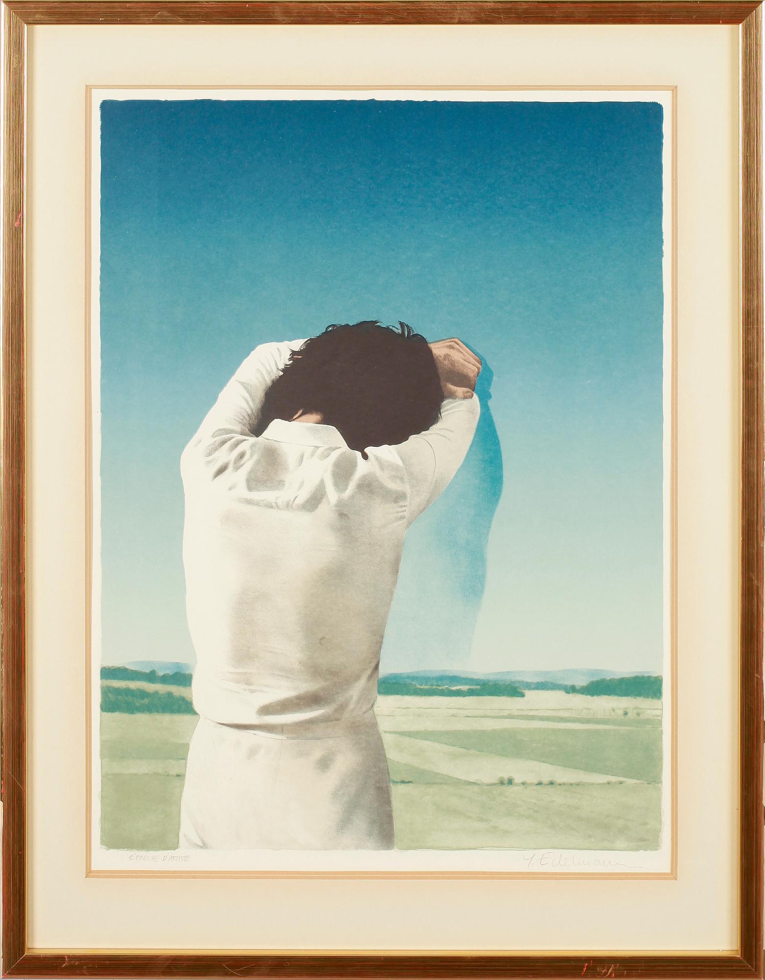 YRJÖ EDELMANN, färglitografi, signerad, EA.