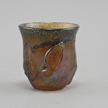 VAS, glas, Bertil Vallien, Boda, Unik, signerad, sent 1900-tal.