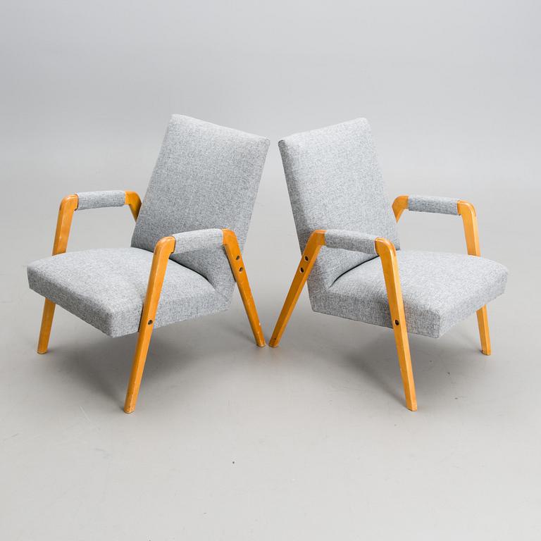 A mid 20th century armchair 'Figaro' by Olle Filén for Oy Stockmann Ab,  Keravan Puusepäntehdas,