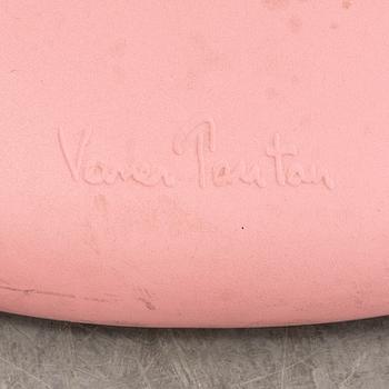 Seven 21st Century 'Panton chairs' by Verner Panton for Vitra, designed 1960.