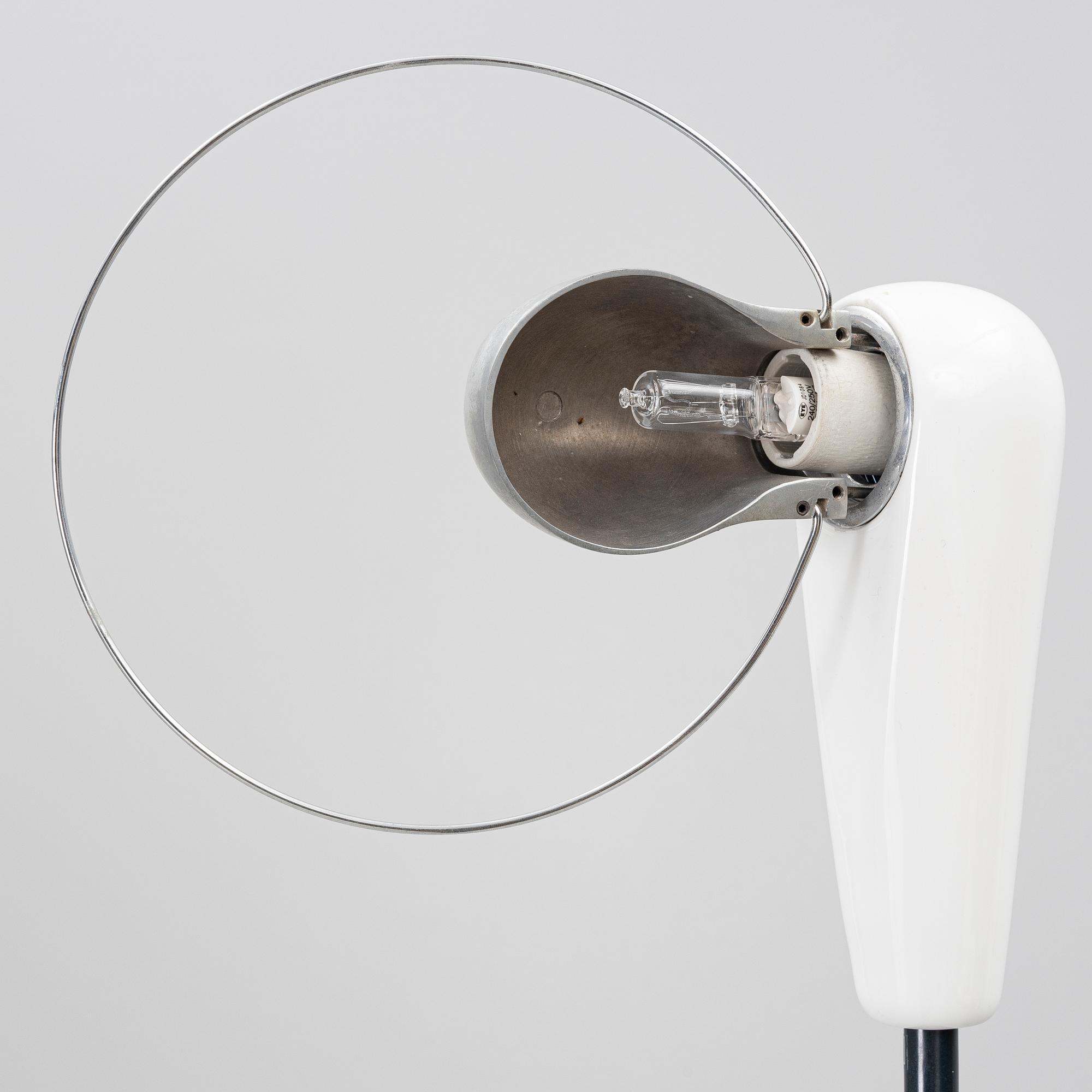 Achille Castiglioni, Floor lamp, "Bi bip", Flos, Italy.